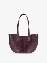 Haven Tulip Tote in Croc-Embossed