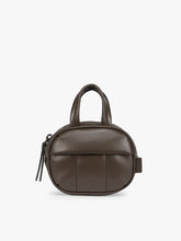 Luka Duffel Zip Bag Charm in Vegan Leather