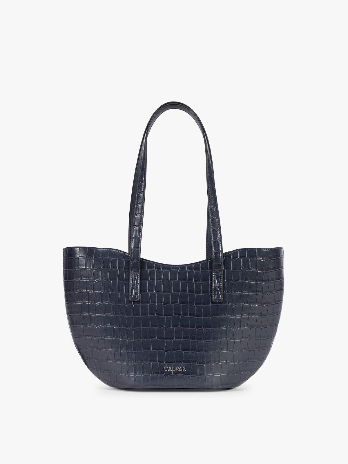 Haven Tulip Tote in Croc-Embossed
