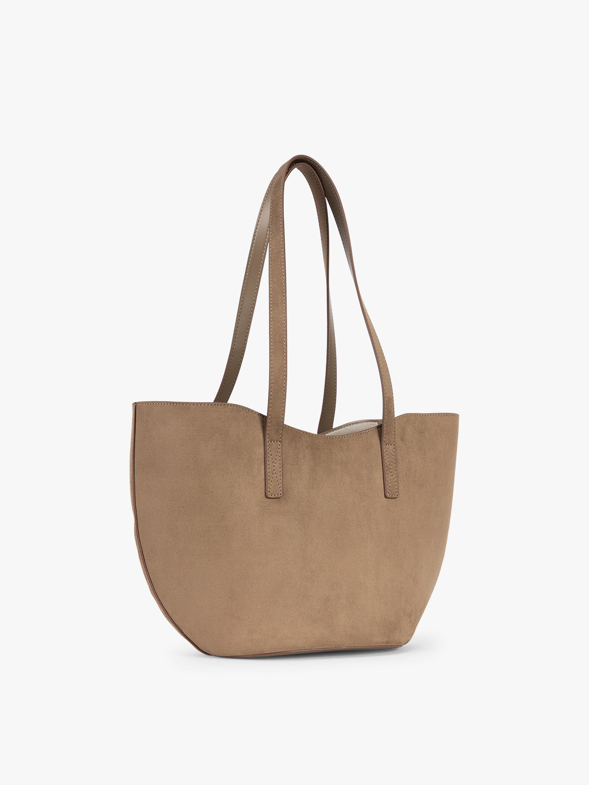 Haven Tulip Tote in Vegan Suede