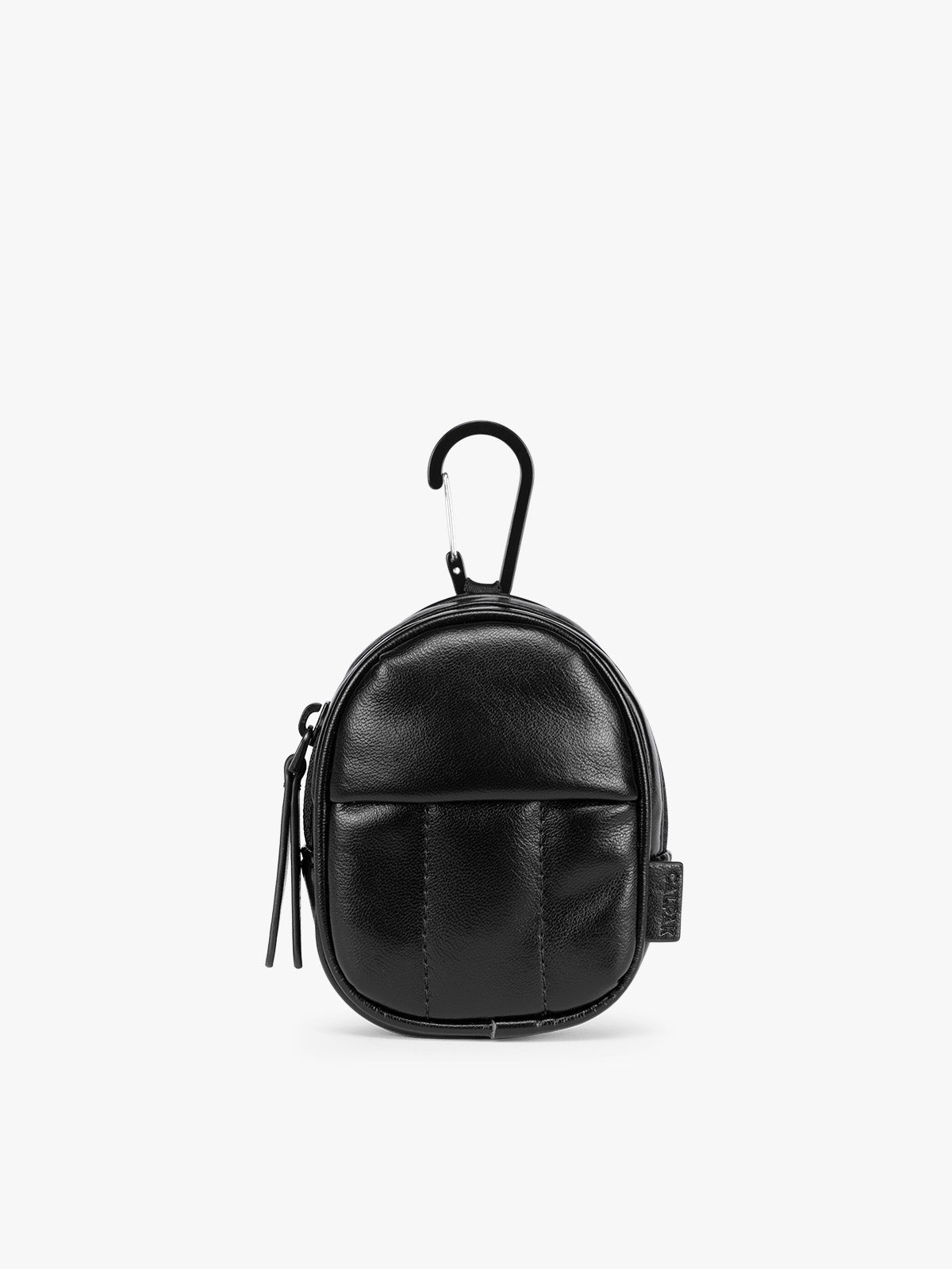Luka Backpack Zip Bag Charm in Vegan Leather