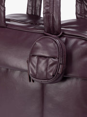 Luka Backpack Zip Bag Charm in Vegan Leather