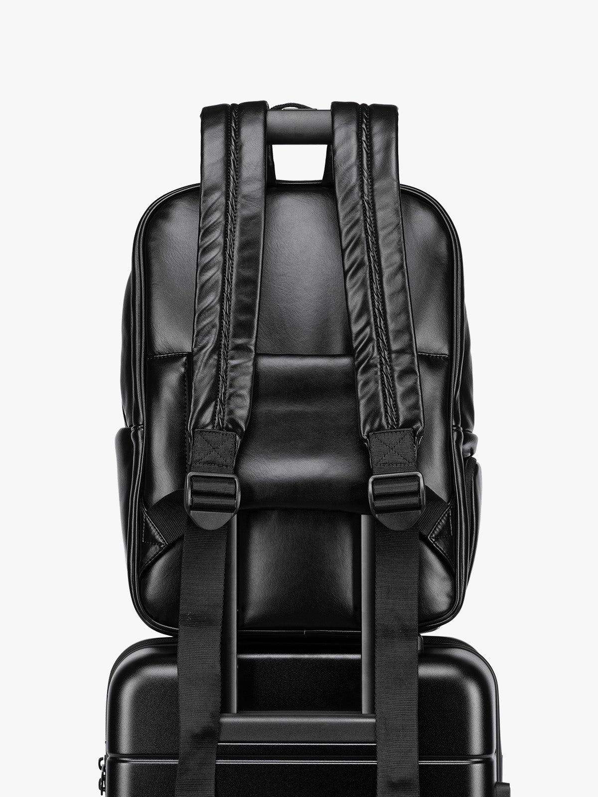 Luka 15 inch Laptop Backpack in Vegan Leather