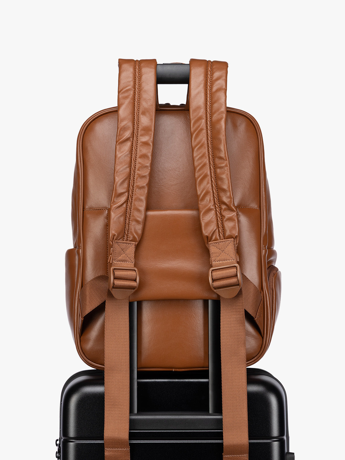 Luka 15 inch Laptop Backpack in Vegan Leather