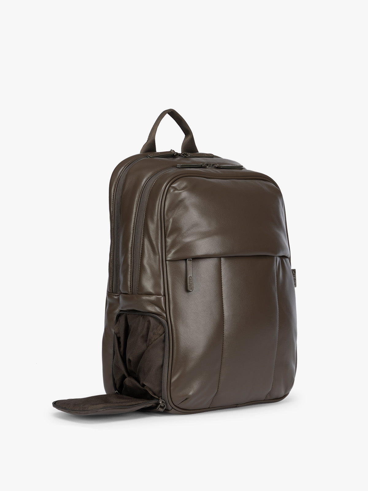 Luka 15 inch Laptop Backpack in Vegan Leather
