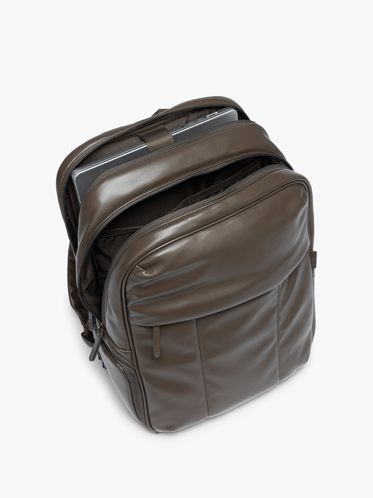 Luka 15 inch Laptop Backpack in Vegan Leather