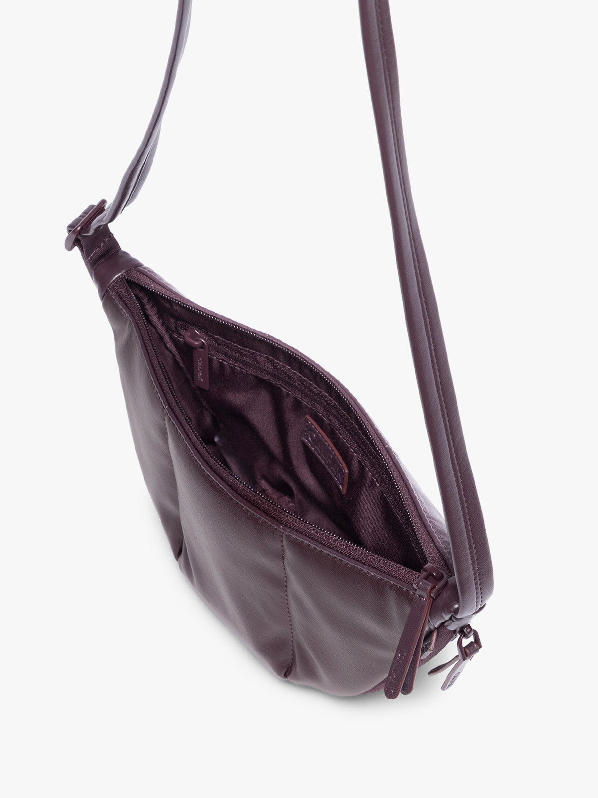 Luka Crescent Bag in Vegan Leather