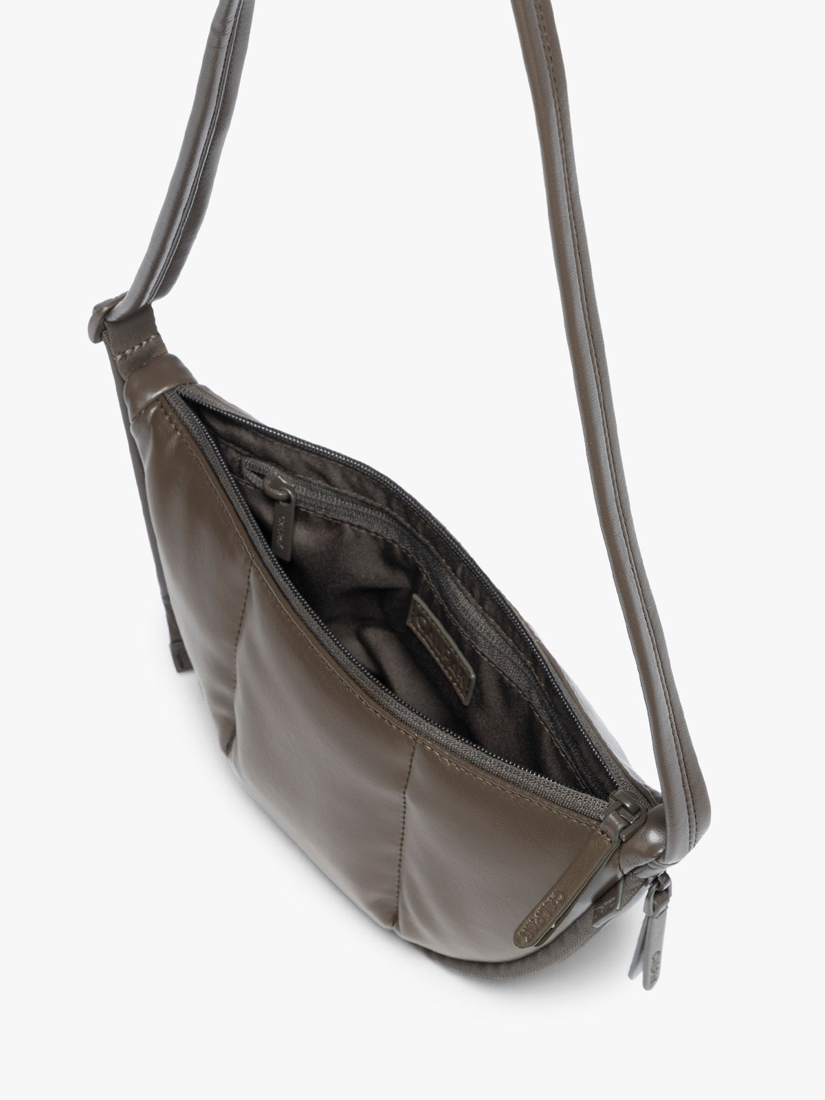 Luka Crescent Bag in Vegan Leather