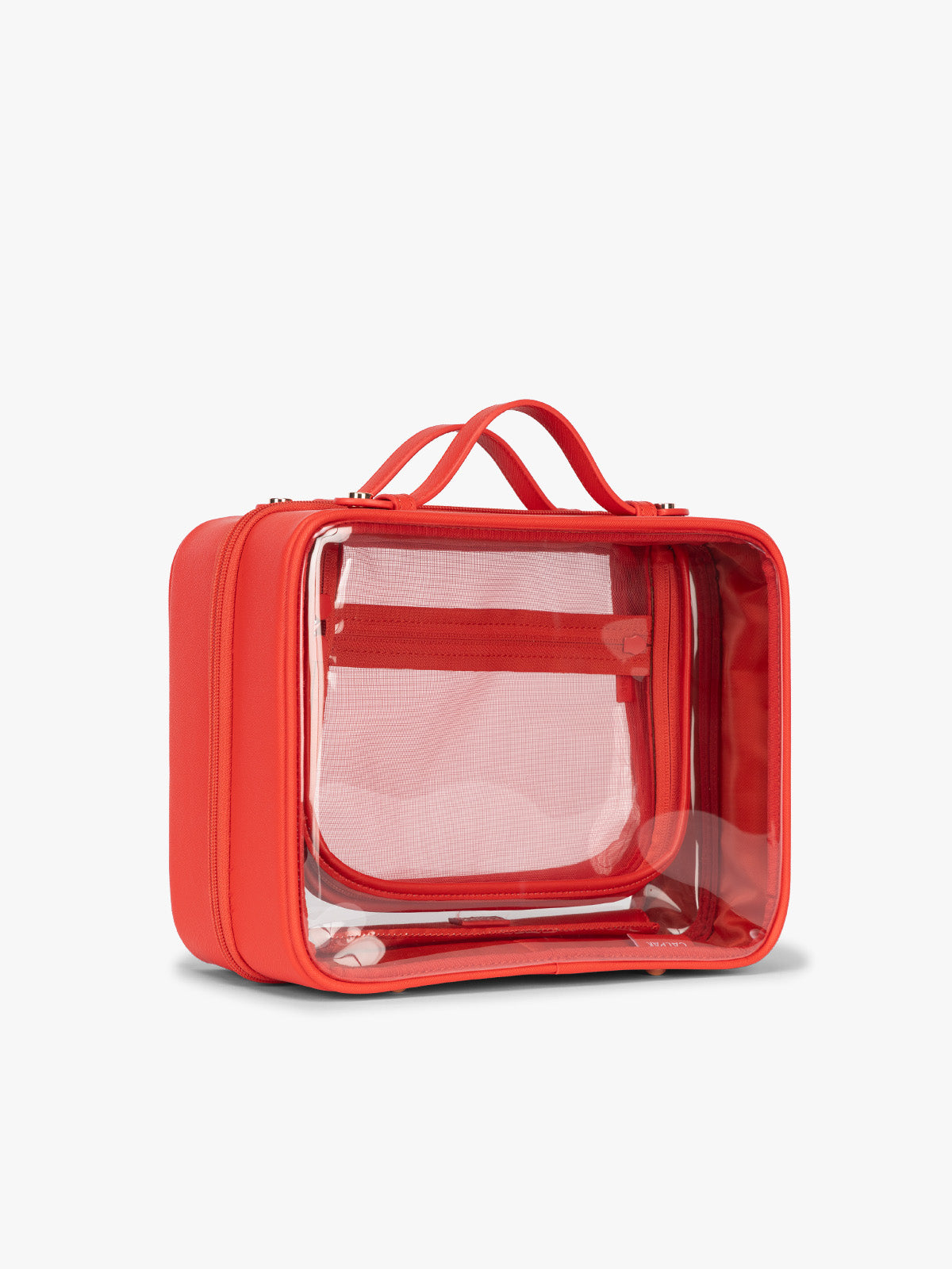 Large Clear Cosmetics Case