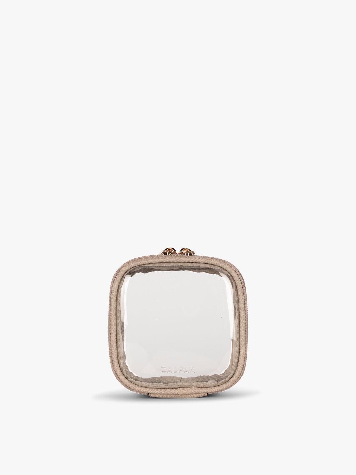Tiny Clear Cosmetics Case