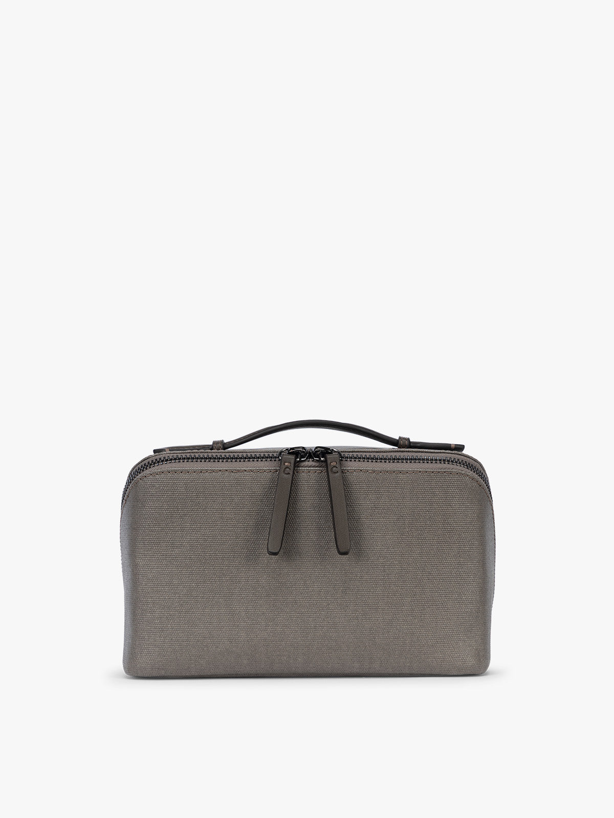 Colette Lay-Flat Canvas Toiletry Bag