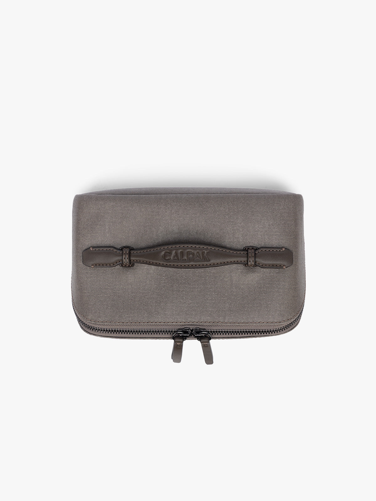 Colette Lay-Flat Canvas Toiletry Bag