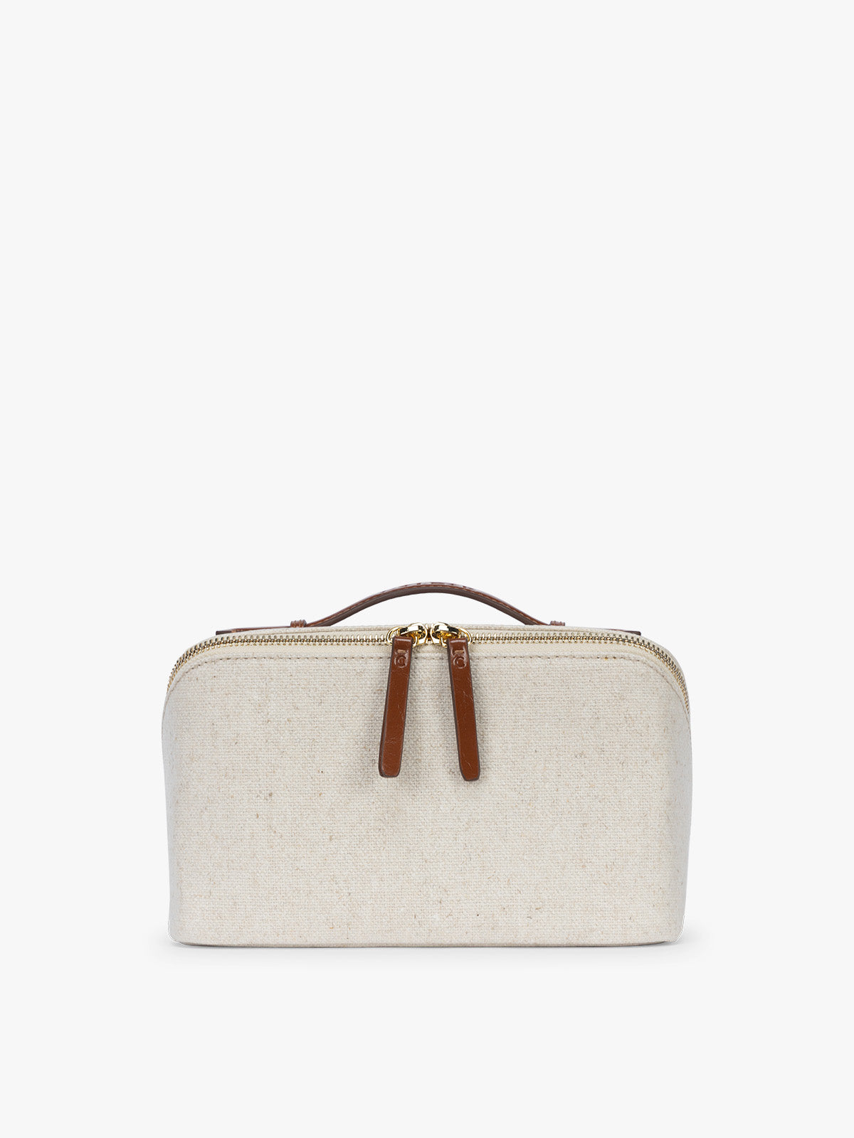 Colette Lay-Flat Canvas Toiletry Bag