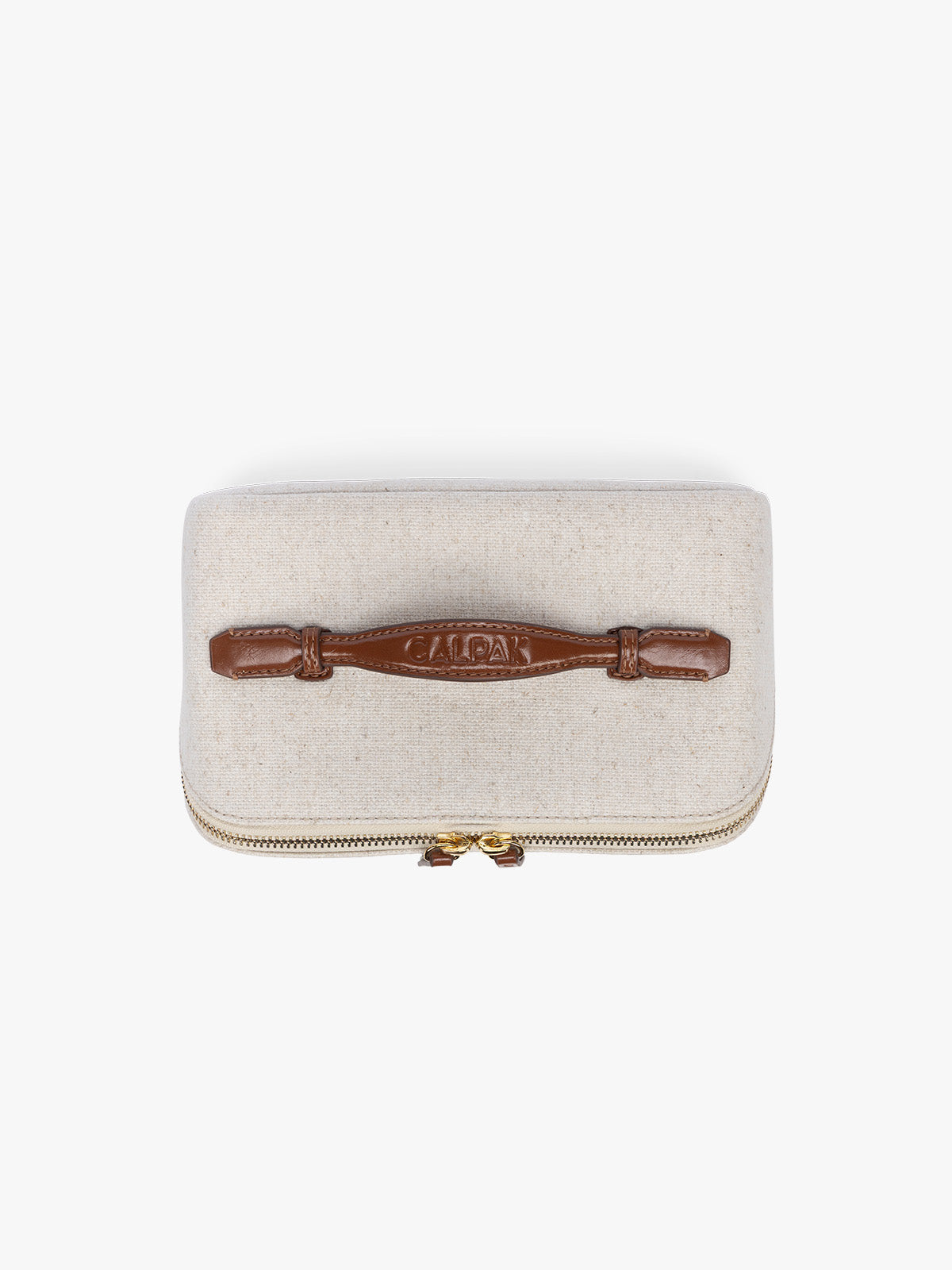 Colette Lay-Flat Canvas Toiletry Bag