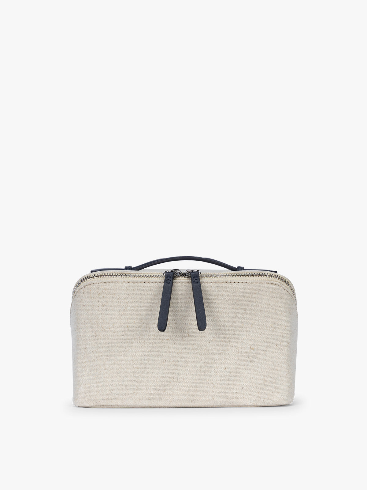 Colette Lay-Flat Canvas Toiletry Bag