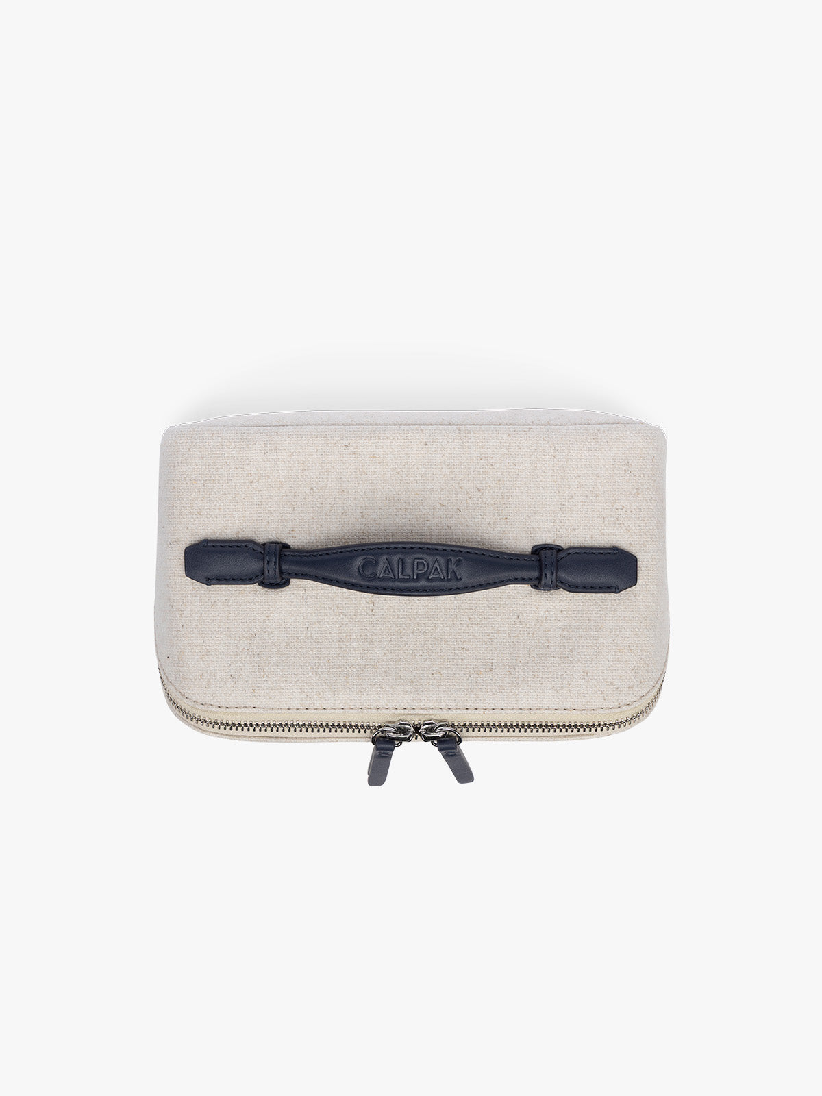 Colette Lay-Flat Canvas Toiletry Bag
