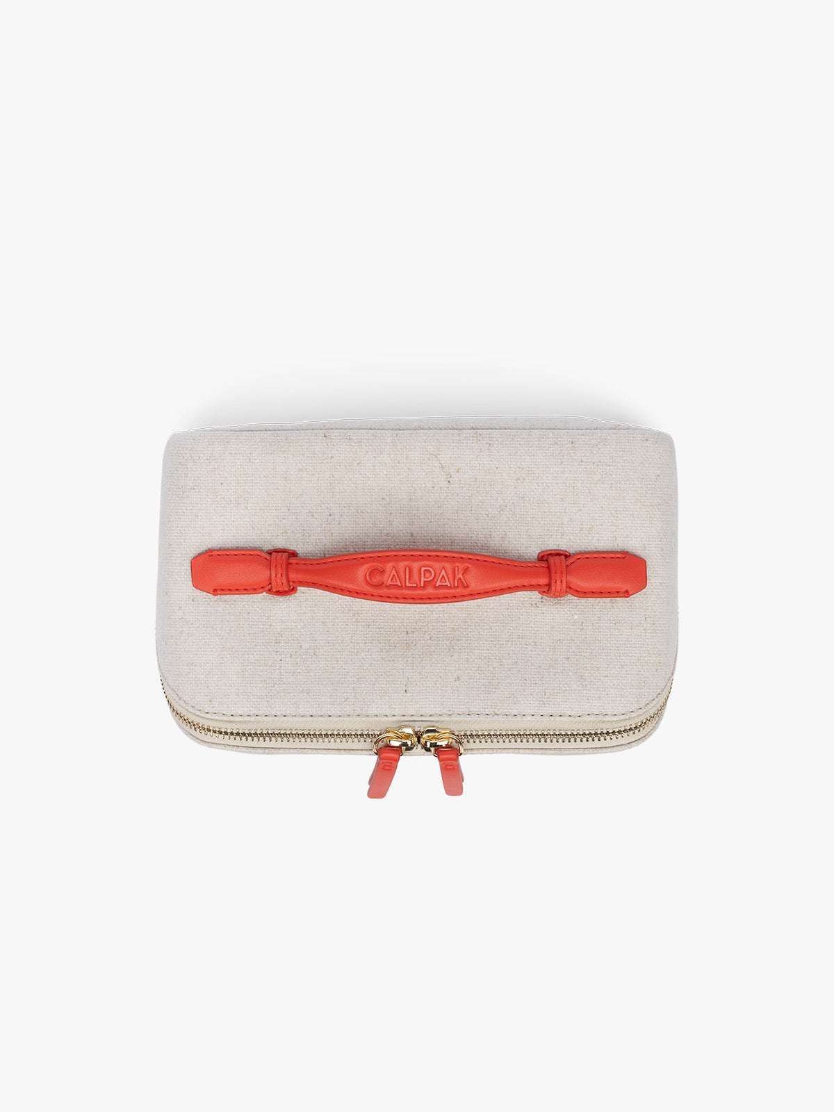 Colette Lay-Flat Canvas Toiletry Bag