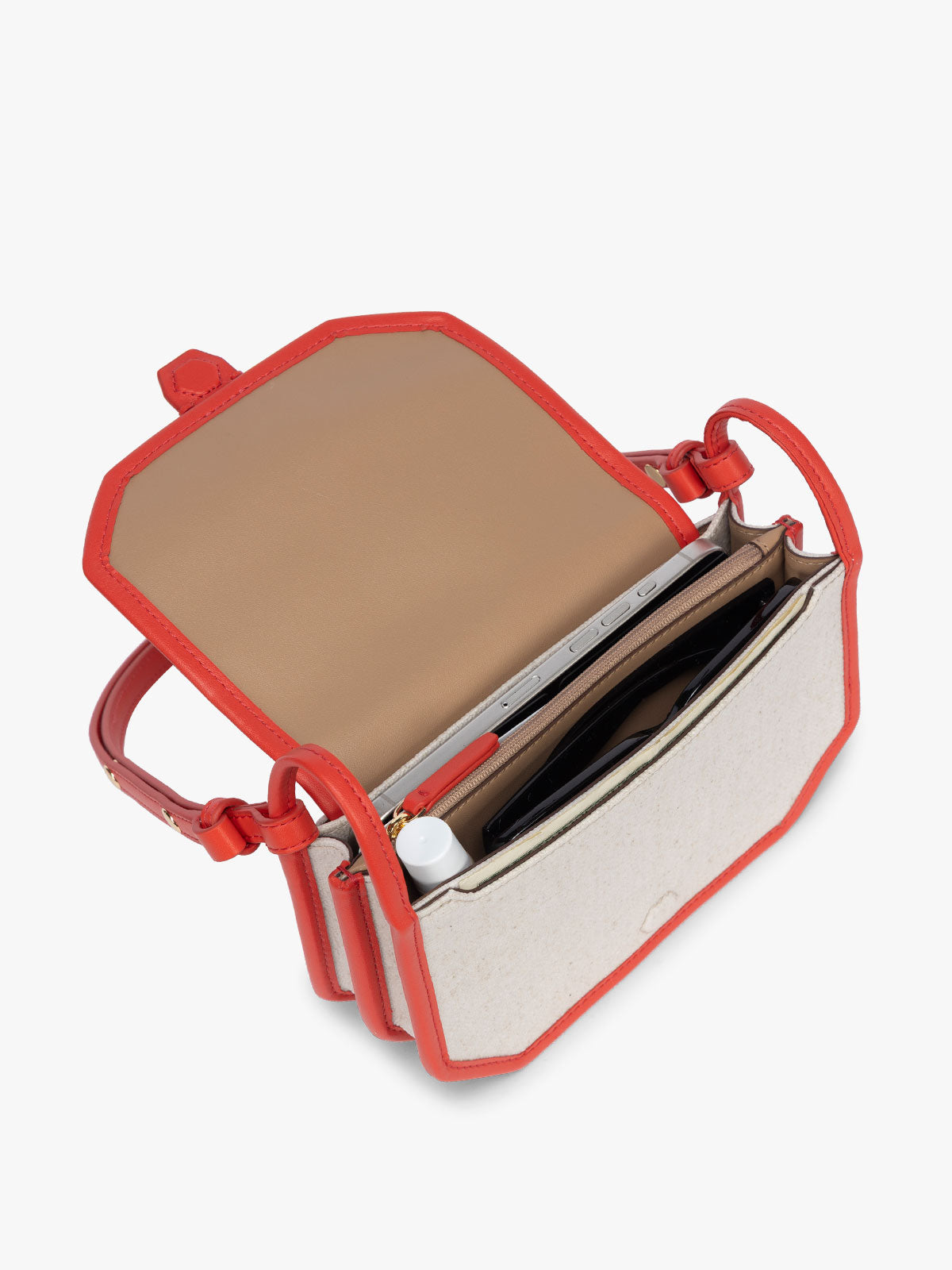 Colette Canvas Crossbody Wallet Bag