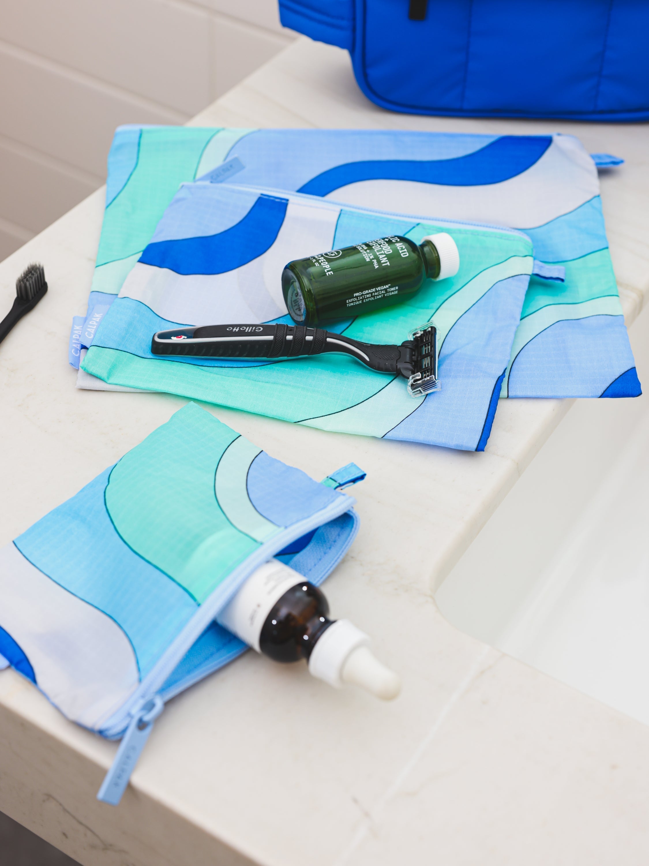 Compakt Zip Pouch Set