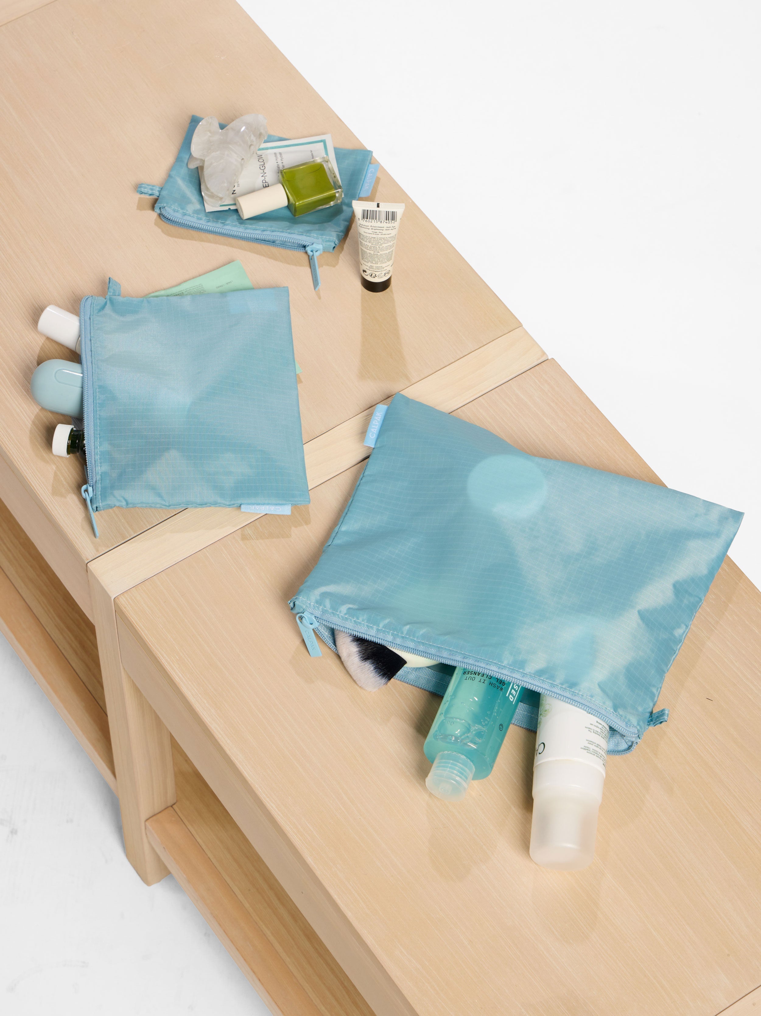 Compakt Zip Pouch Set