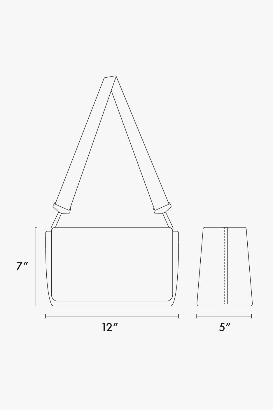 Convertible Stroller Caddy Crossbody