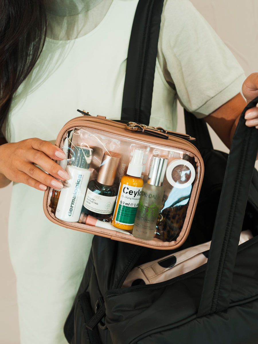 Small Clear Cosmetics Case