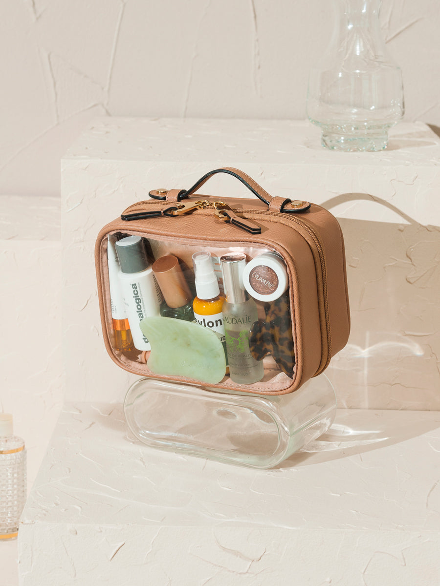 Small Clear Cosmetics Case