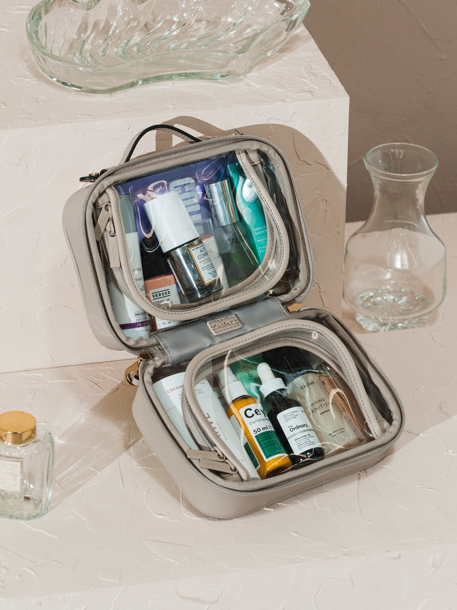 Small Clear Cosmetics Case