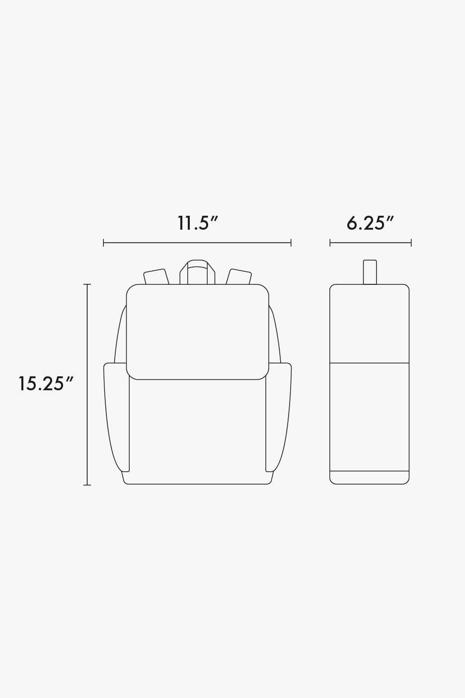Diaper Backpack with Laptop Sleeve