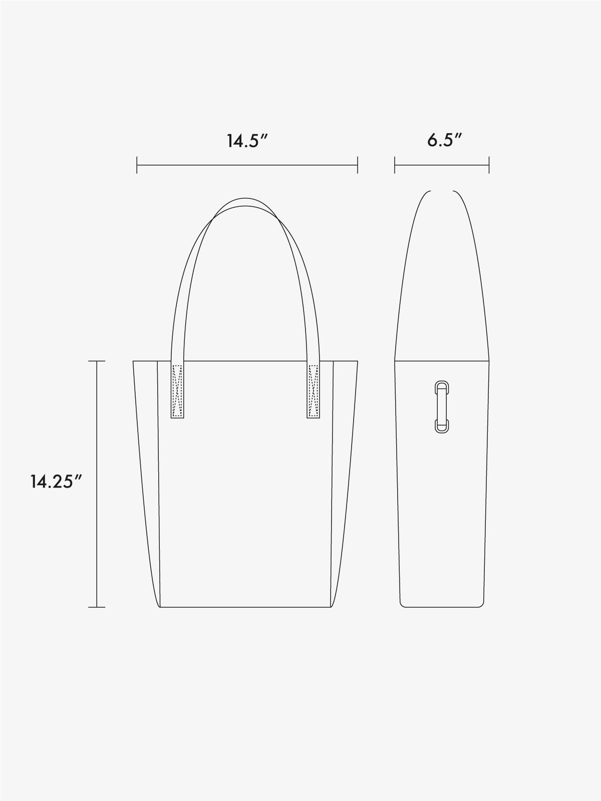 Haven 14" Laptop Bucket Bag