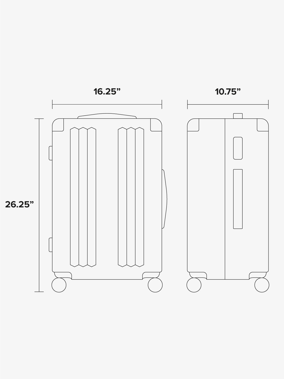 Ambeur 3-Piece Luggage Set