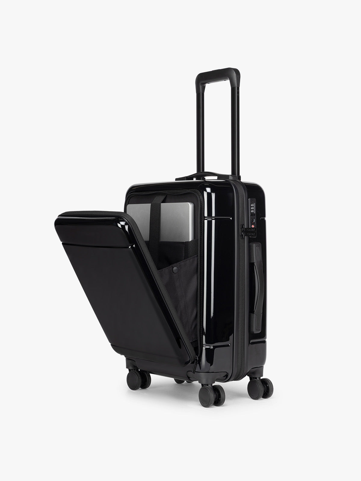 Hue Front Pocket Carry-On Luggage
