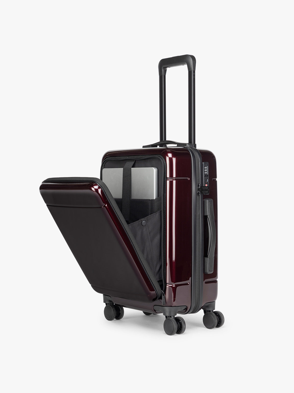 Hue Front Pocket Carry-On Luggage