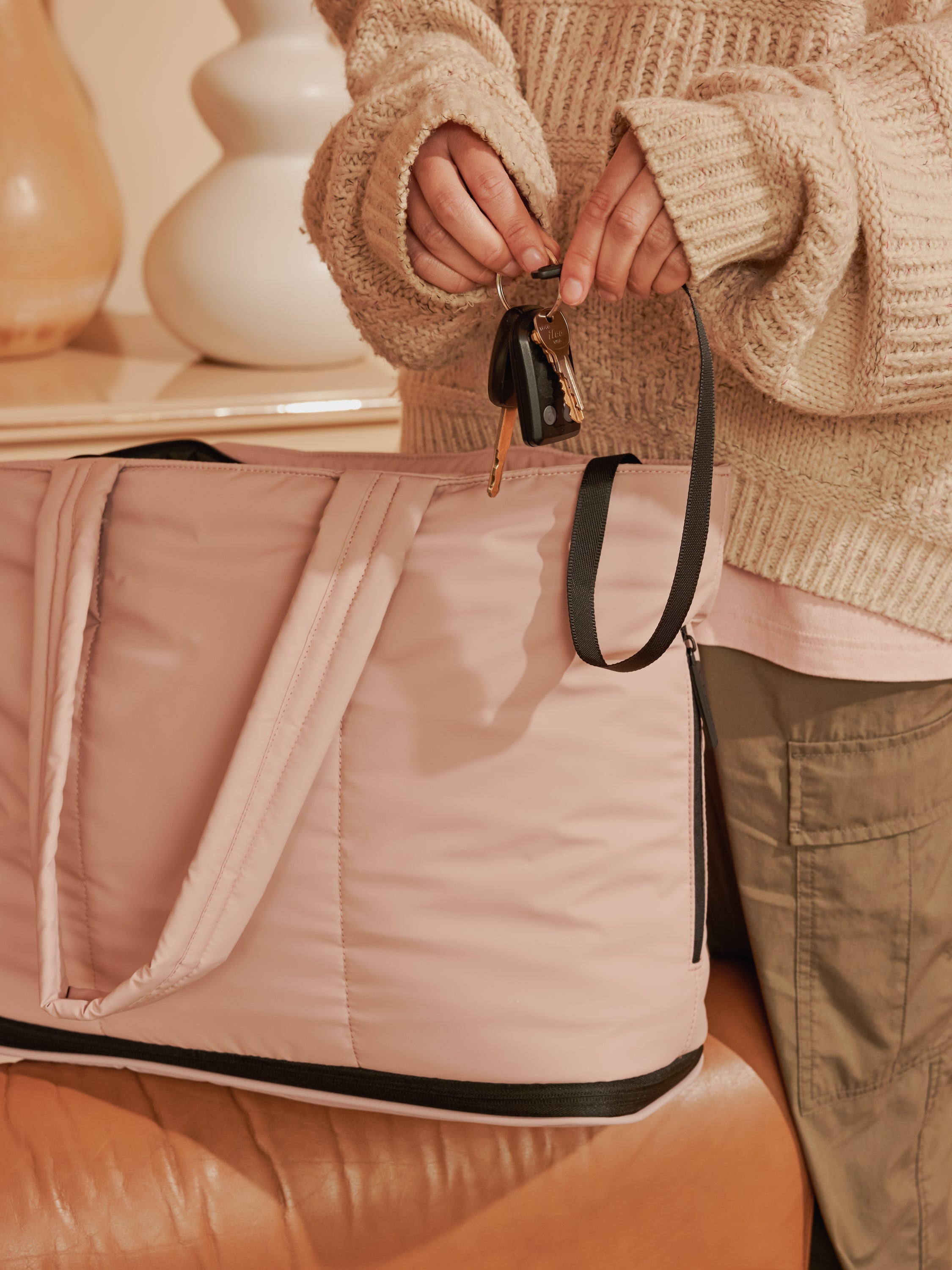 Luka Expandable Laptop Tote