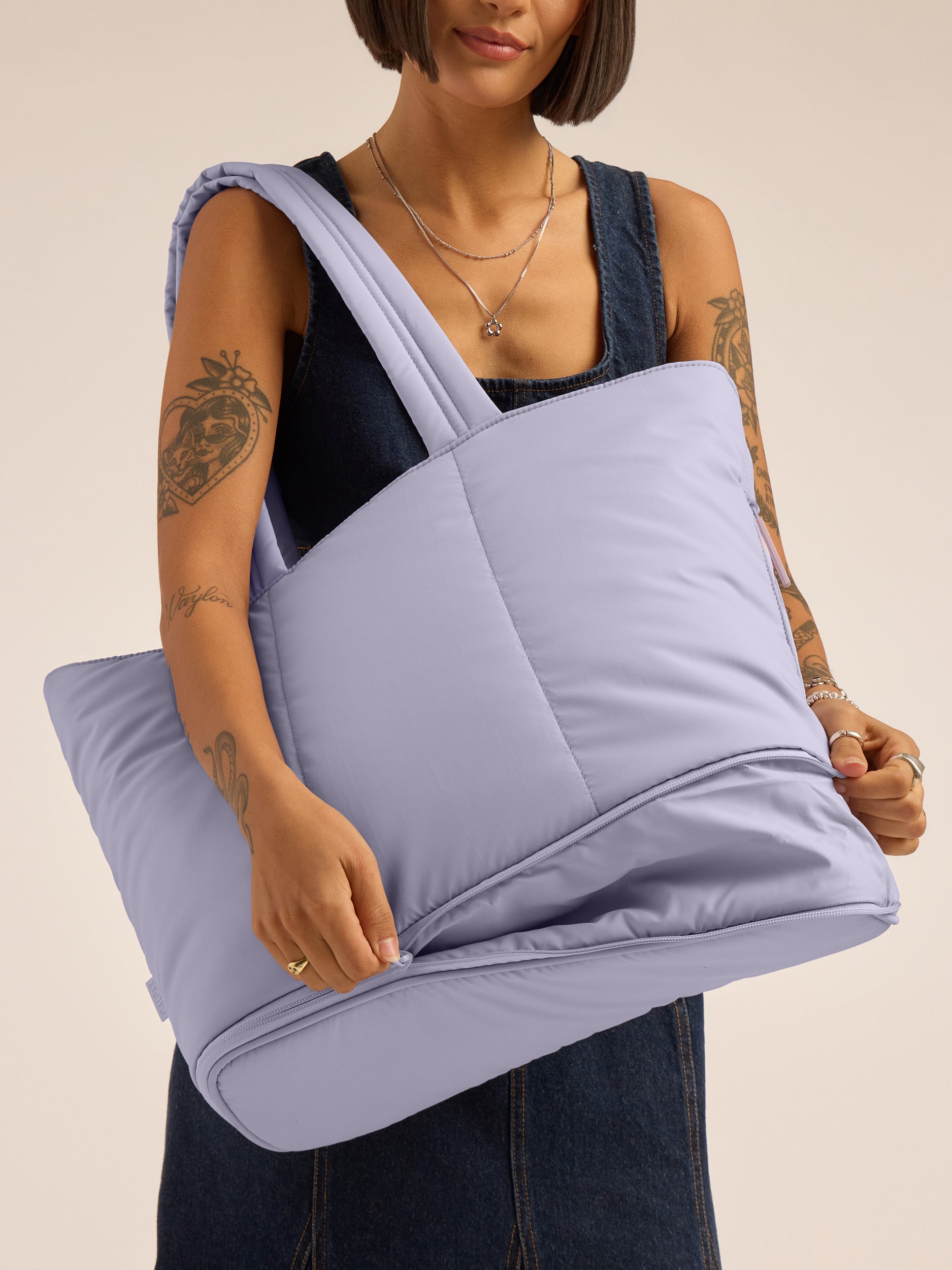 Luka Expandable Laptop Tote