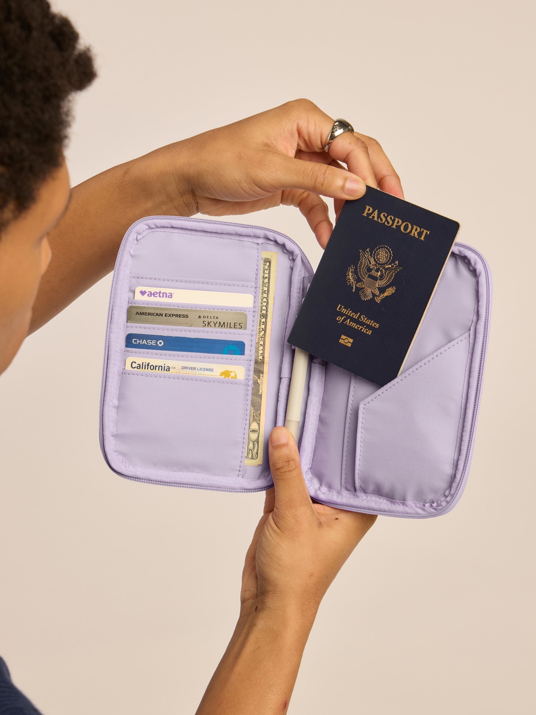 Luka Zip Passport Wallet