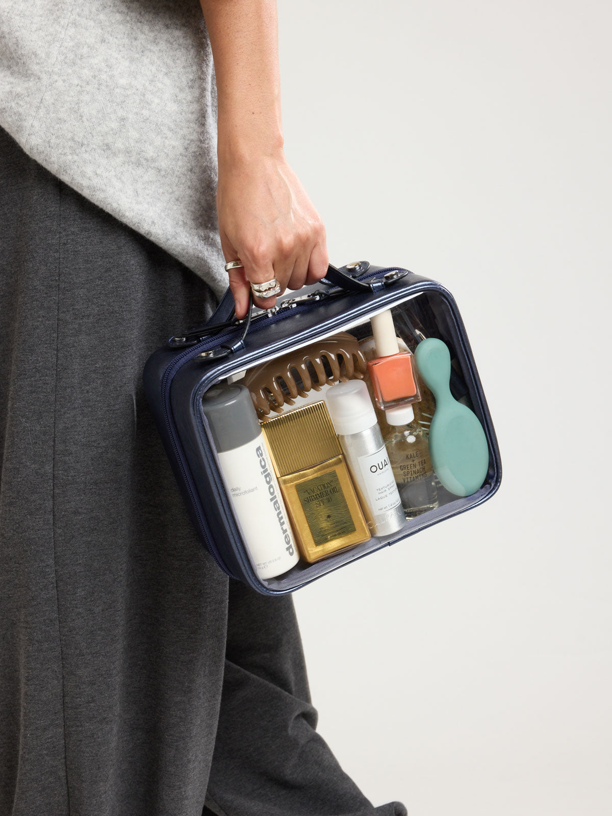 Medium Clear Cosmetics Case