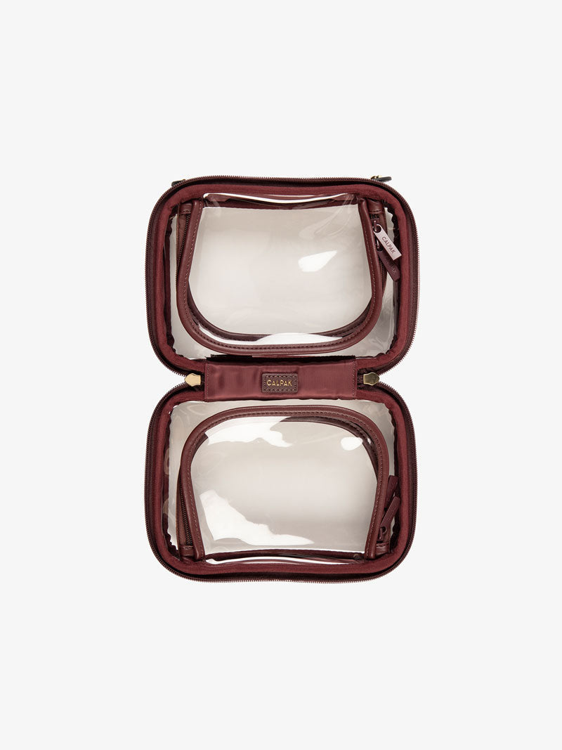 Small Clear Cosmetics Case
