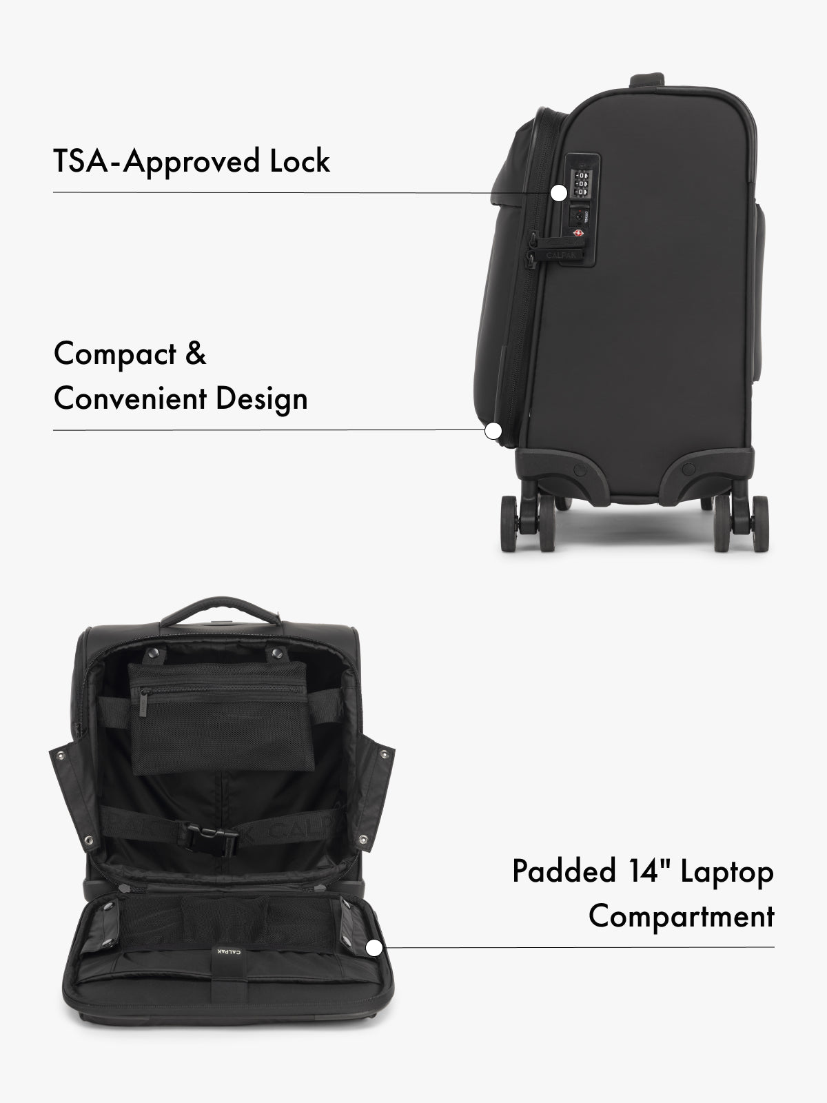 Luka Soft-Sided Mini Carry-On Luggage