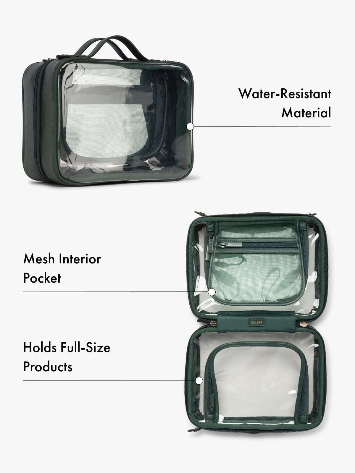 Medium Clear Cosmetics Case