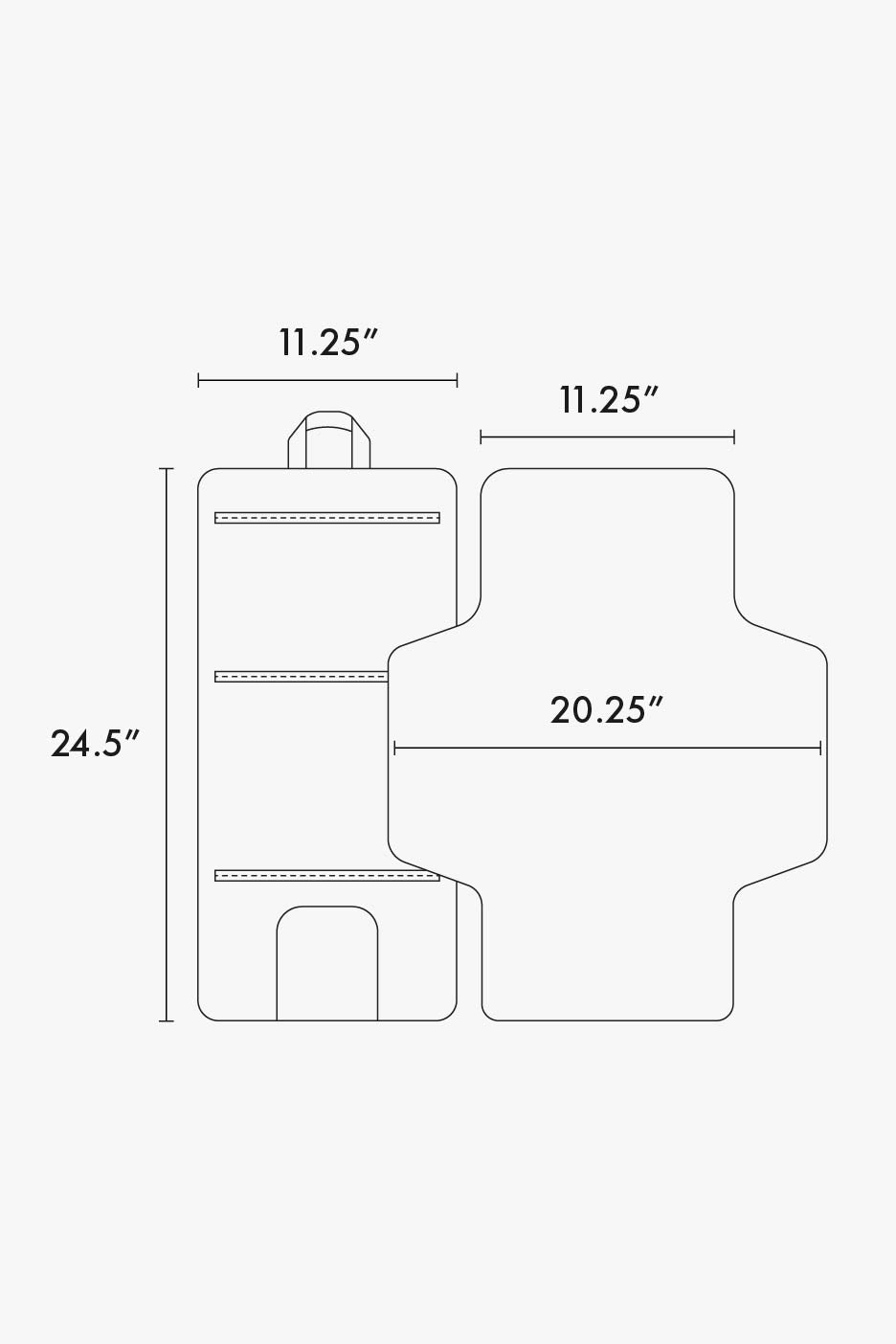 Diaper Changing Pad Organizer