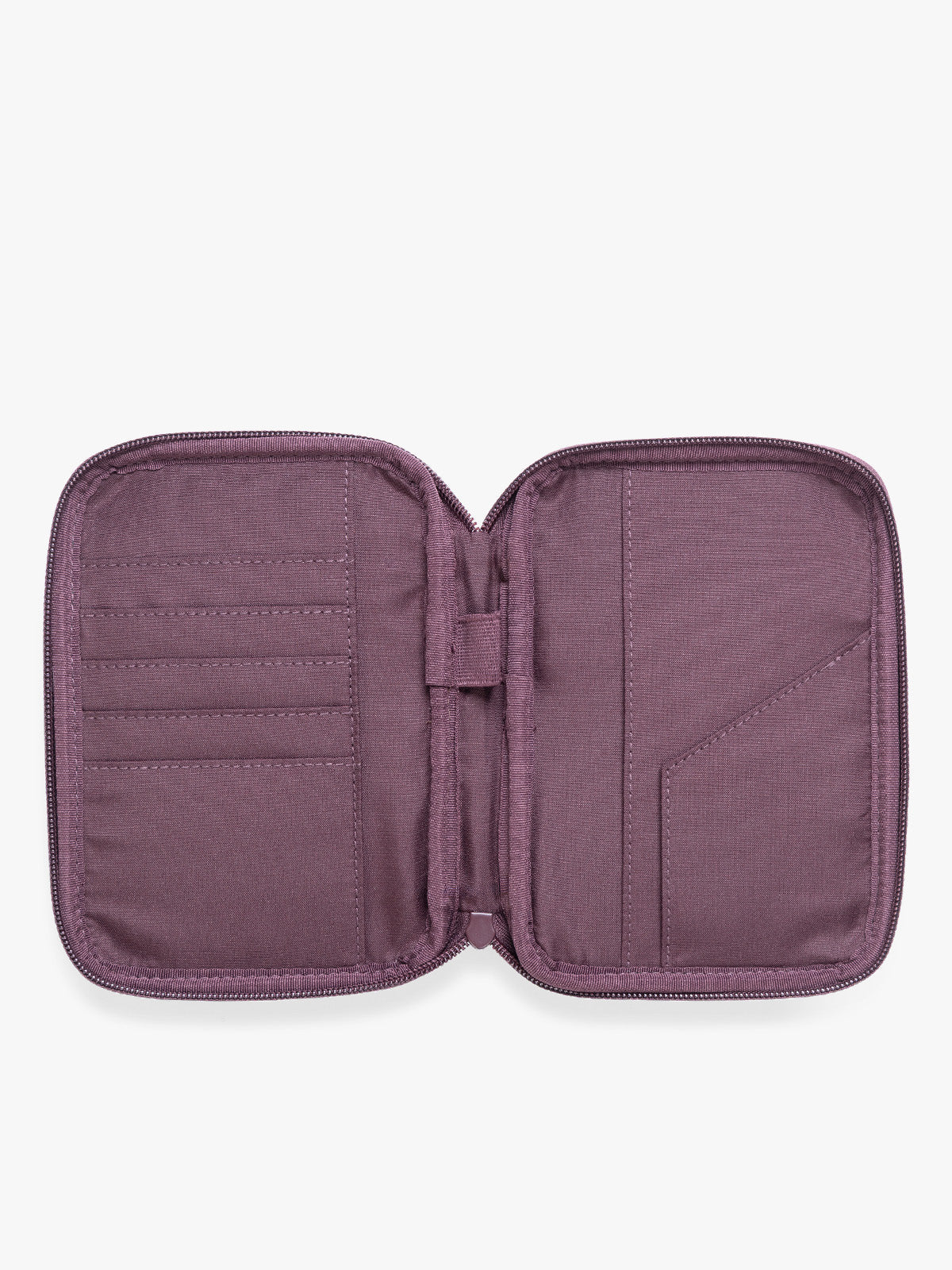 Luka Zip Passport Wallet in Vegan Leather