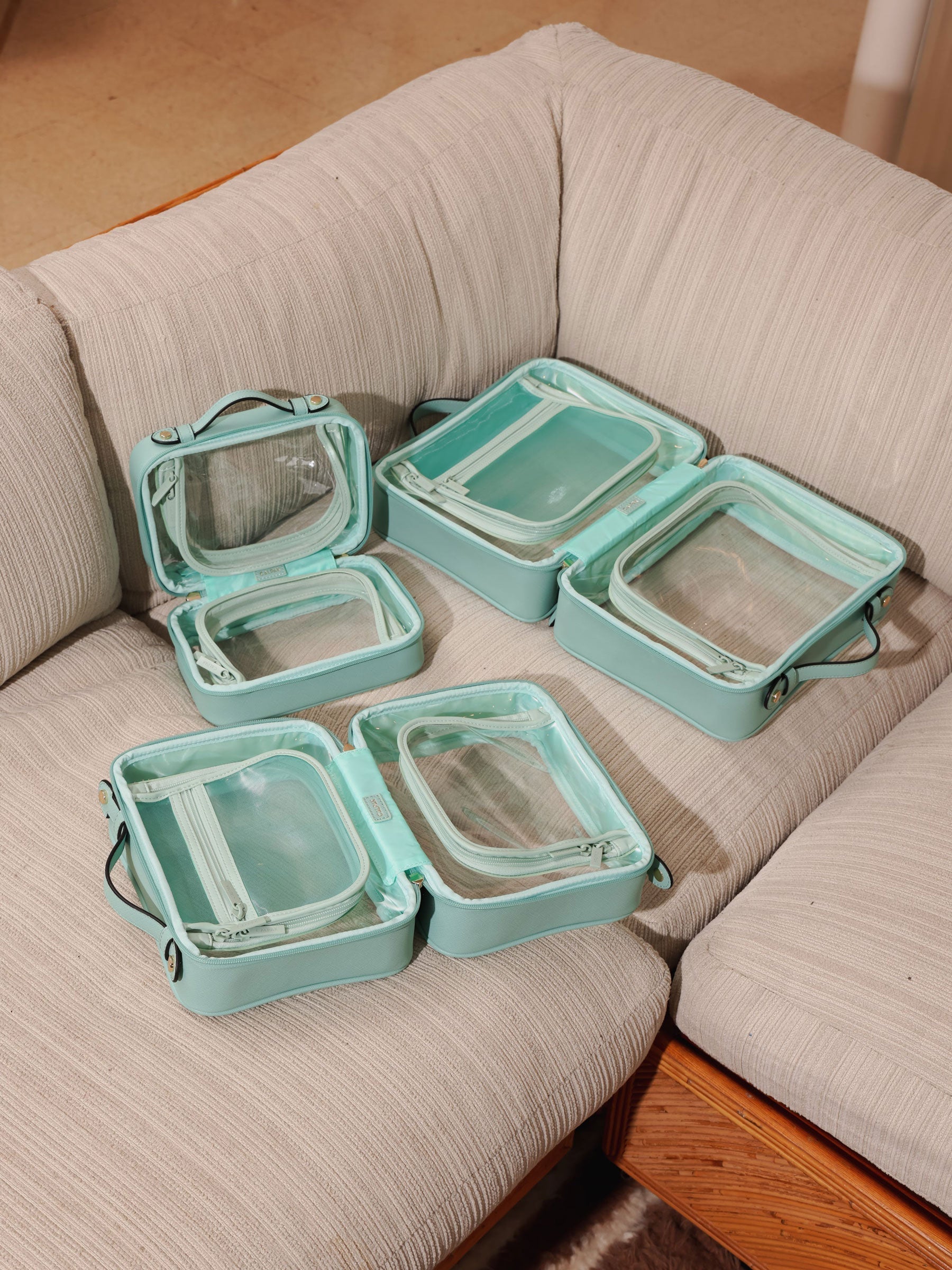 Small Clear Cosmetics Case