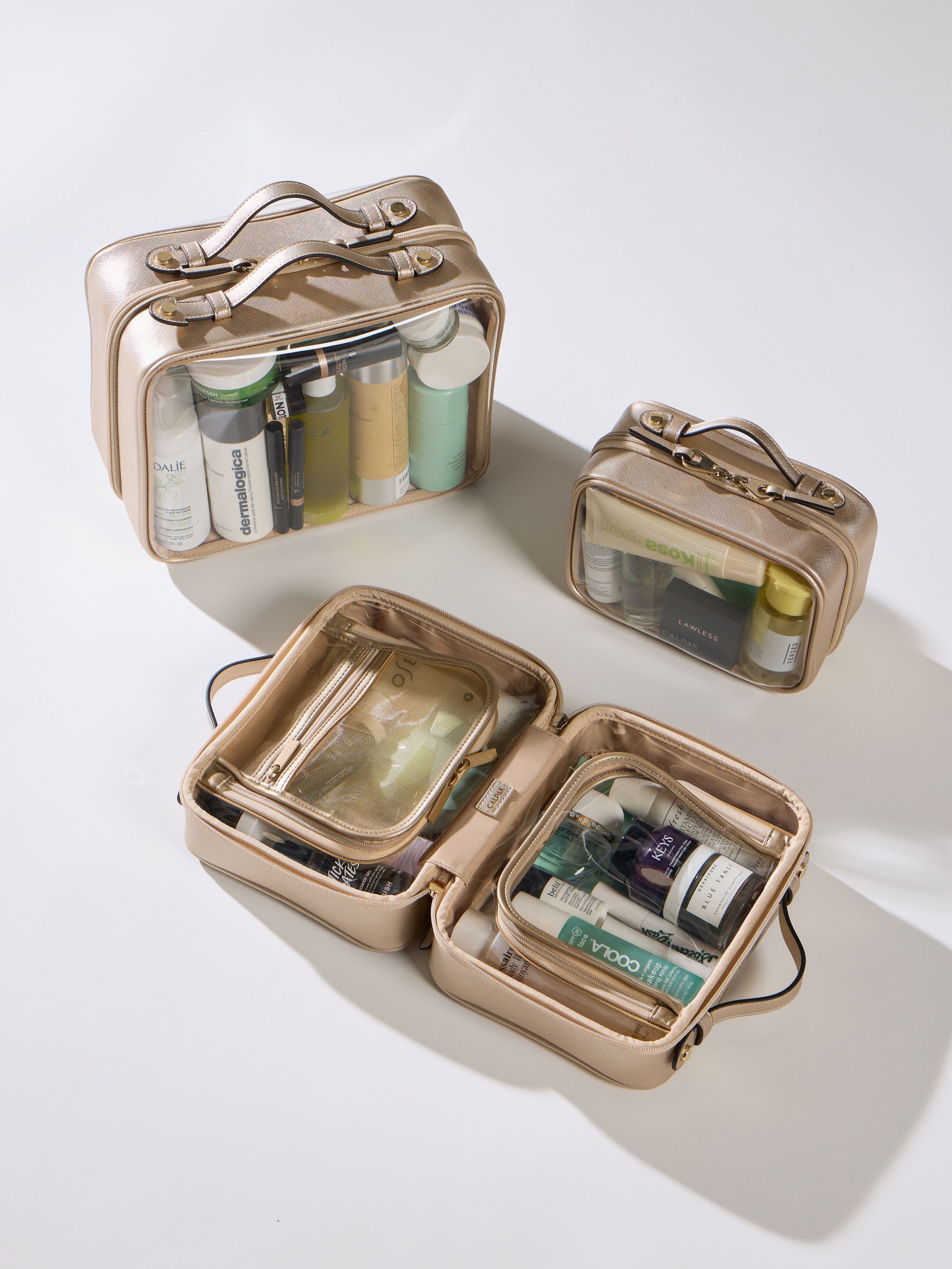 Small Clear Cosmetics Case