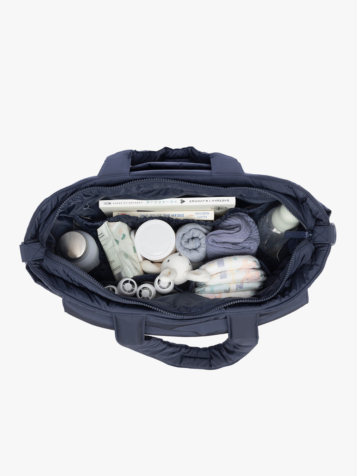 Diaper Tote Bag with Laptop Sleeve
