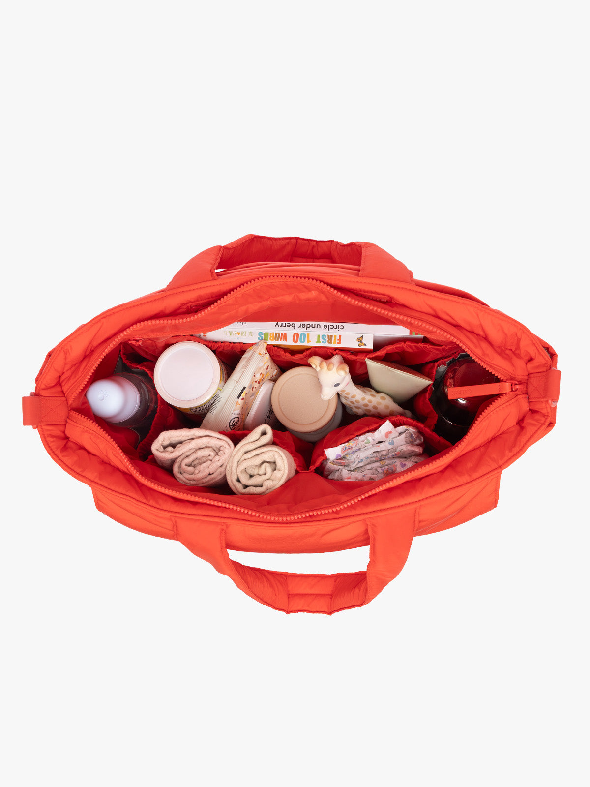 Diaper Tote Bag with Laptop Sleeve