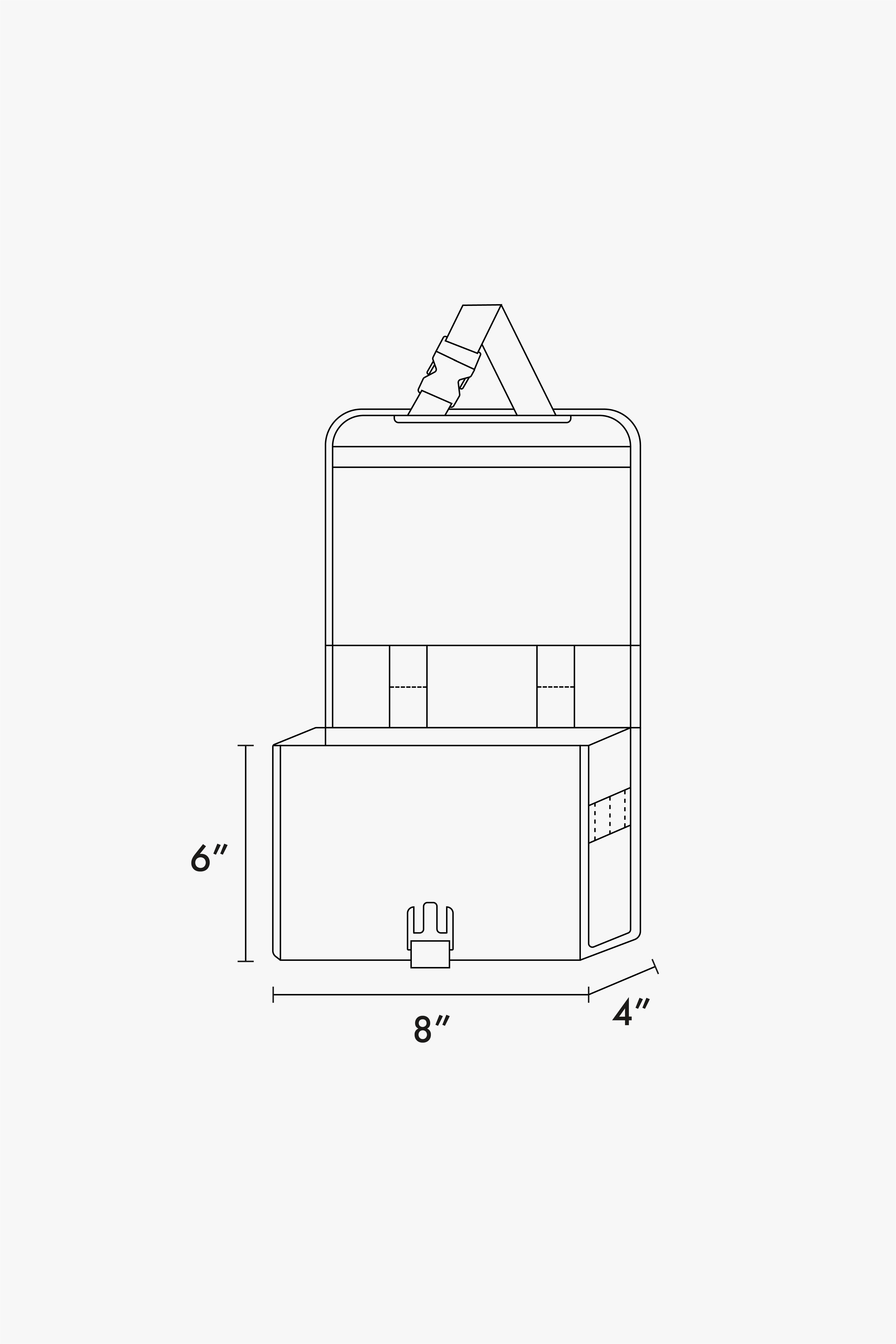 Terra Hanging Toiletry Bag