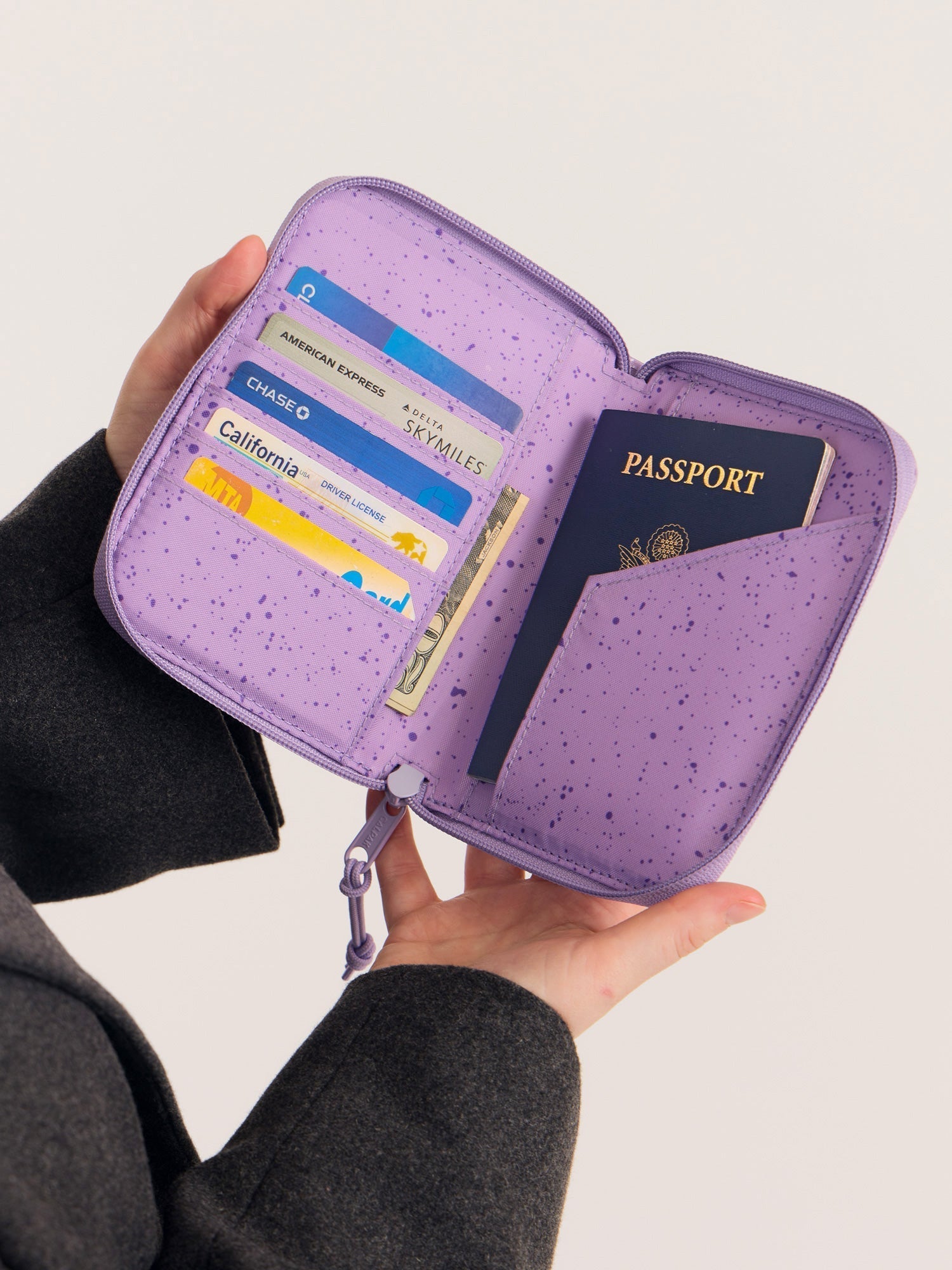 Terra Zip Passport Wallet