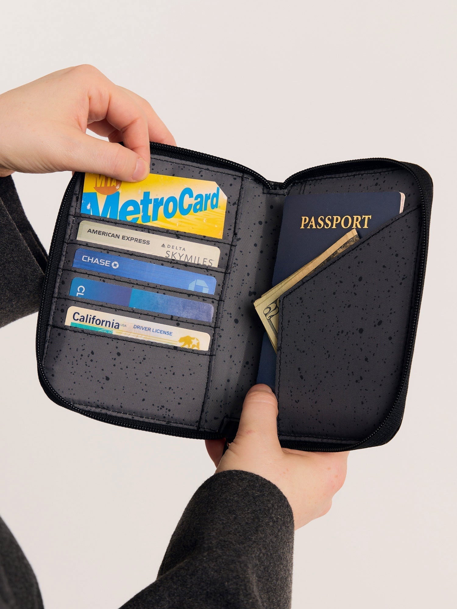 Terra Zip Passport Wallet