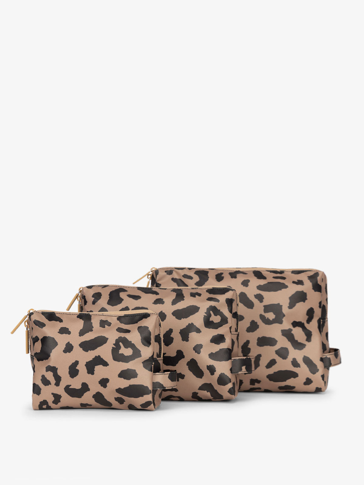 Water Resistant Zip Pouch Set (3 Pieces)